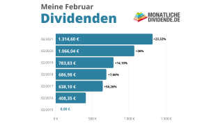 Meine Dividenden im Februar 2021